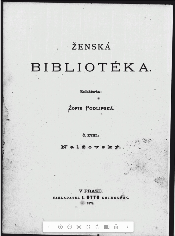 Beispiel Faksimile Tschechisches Korpus