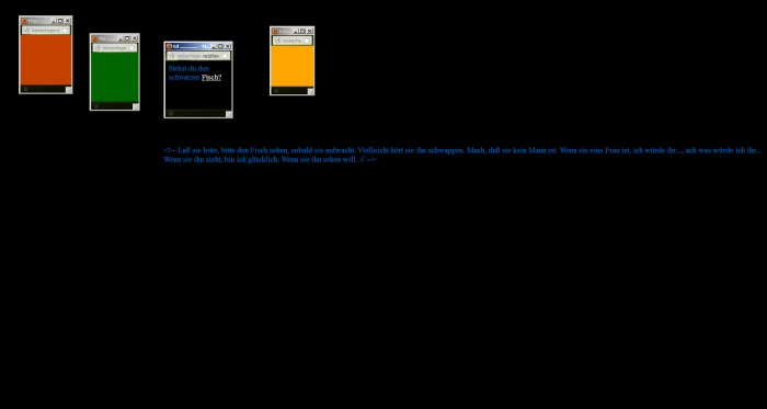Screenshot Hyperfiction Hilfe